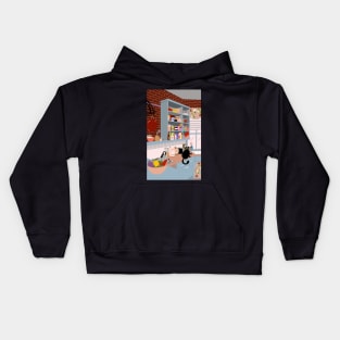 The one with Monica's cat Kids Hoodie